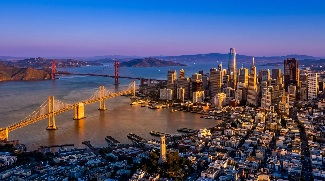 Bay Area SaaS Startup result map
