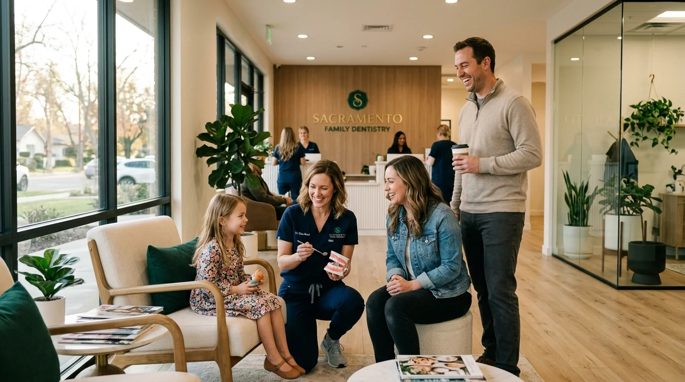 Sacramento Family Dental Practice — Email Reactivation + SEO Builds Fully Booked Schedule in 6 Months