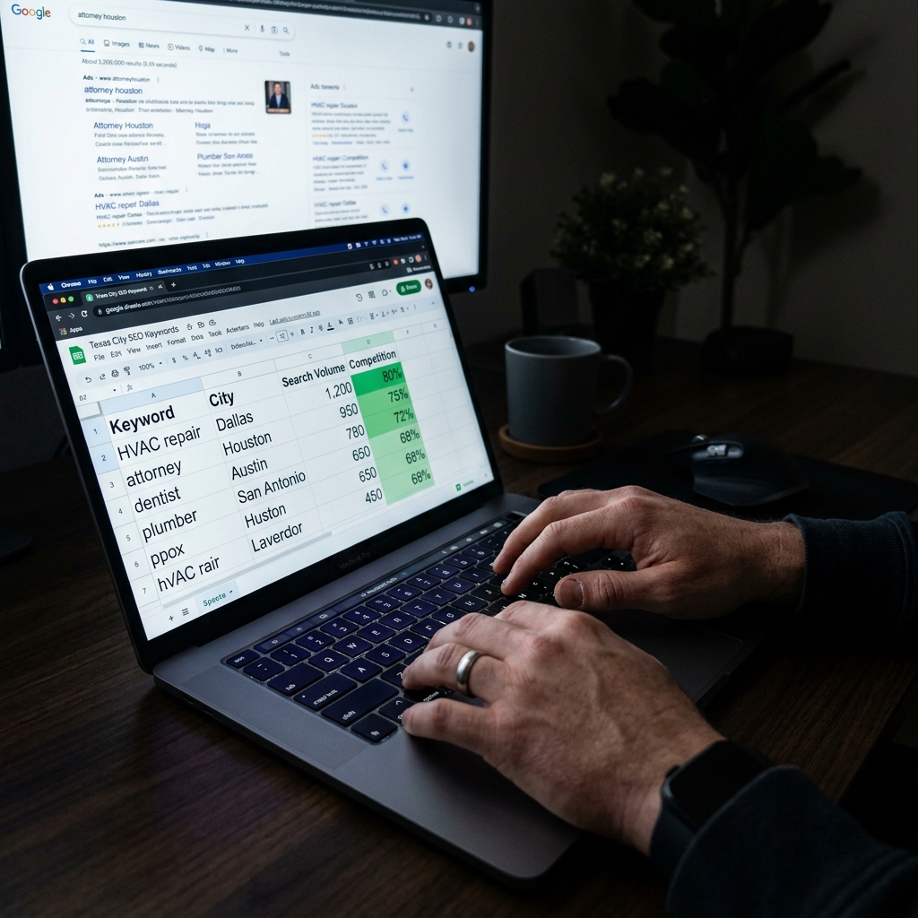 Texas Keyword Research & Strategy Dashboard