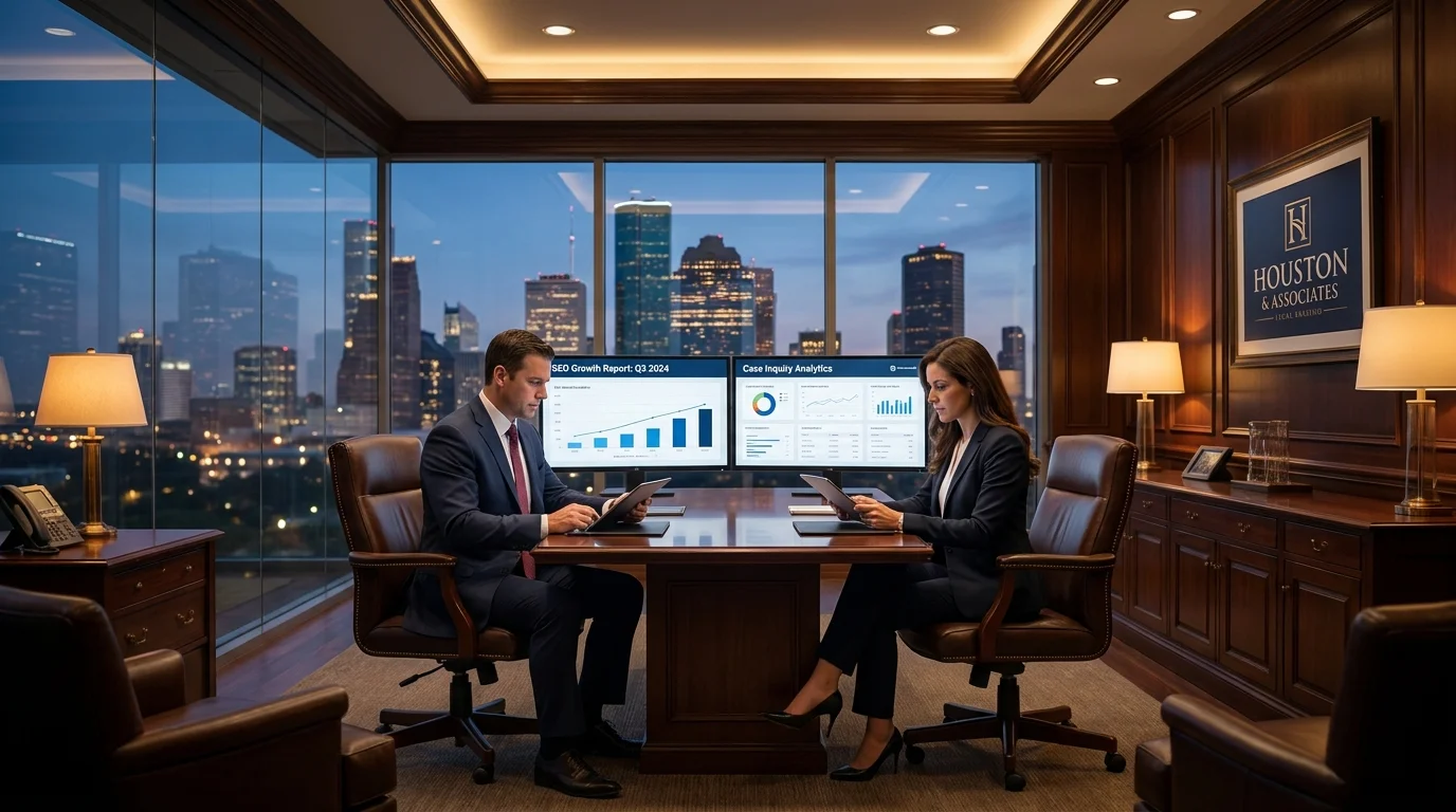 Case Study 2: Houston Personal Injury Law Firm — Competing With Large Firms on a Mid-Size Budget